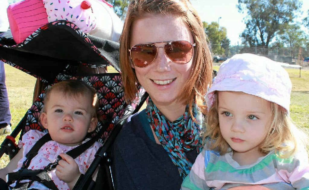 Molly, Sarah and Piper Grant soak up the sun at the Ryanie for Tyres Show and Shine at the weekend. Molly, Sarah and Piper Grant soak up the sun at the Ryanie for Tyres Show and Shine at the weekend.